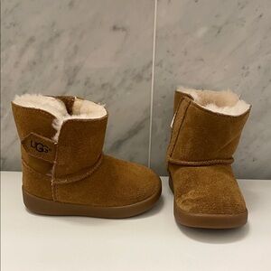 UGG Toddler Keelan II Chestnut Suede Boots